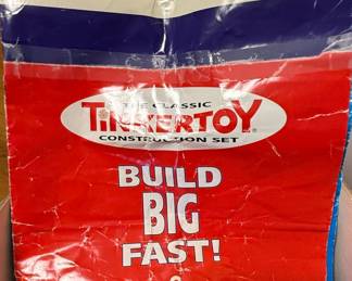Vintage Tinkertoy Colossal Construction Set
