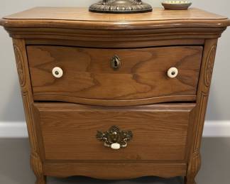 Lexington Victorian Sampler Style Nightstand
