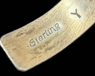 Sterling Silver Child's Cuff Bracelet