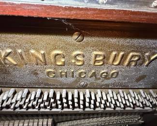 Kingsbury Upright Piano by The Cable Company