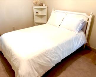 Whimsical white bed