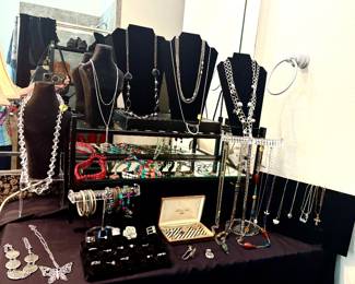 Large selection of fashion jewelry