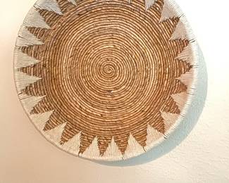 Woven wall baskets