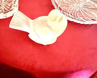 Lalique style bird
