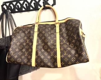 LV style duffle bag