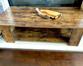 Small rustic coffee table