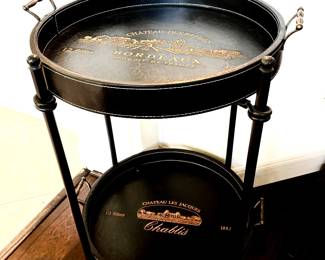 Z Gallery Bordeaux rolling bar cart
