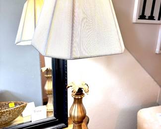 Gold base lamp