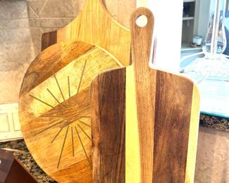 Wood cutting boards