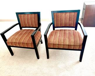Pair of MCM arm chairs