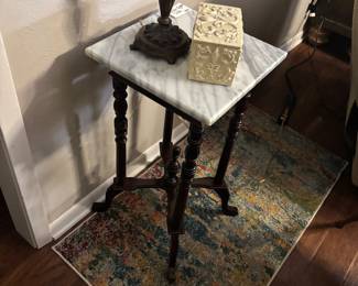 Marble top table