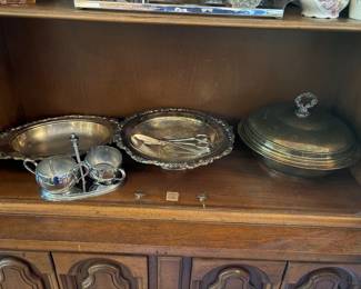 More silver-plate.