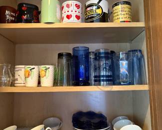 Mugs, bowls, ec.