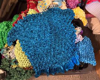 Women's bubble tops. Two bins. More than 100 tops!
