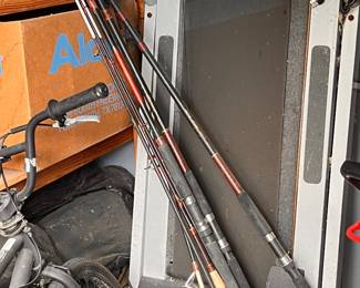 Treadmill & Fishing Poles