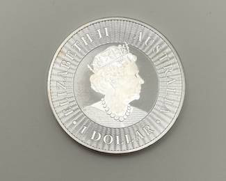 Australian Kangaroo 1 Oz Silver Round