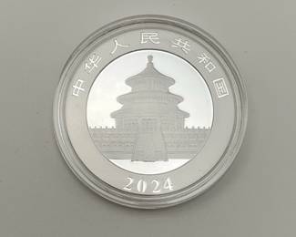 2024 China 30g Silver 10 Yuan Panda