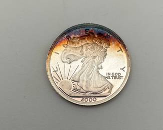 2000 Millenium Silver Eagle 1/10 oz