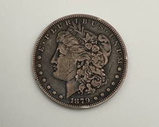 1879 US Morgan Silver Dollar