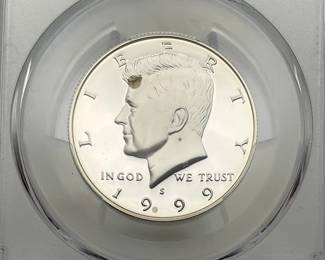 1999-S Silver Proof Kennedy Half Dollar