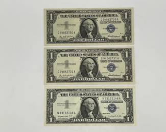 Uncirculated $1 Silver Certificates