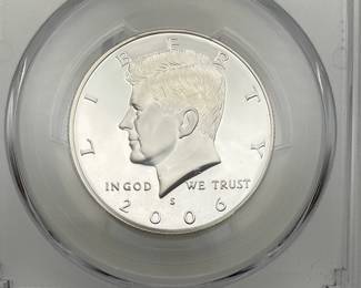 2006-S Silver Proof Kennedy Half Dollar