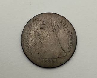 1877-CC Seated Dime