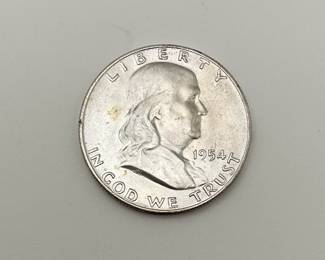 1954-D Franklin Half Dollar