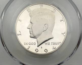 1994-S Silver Proof Kennedy Half Dollar