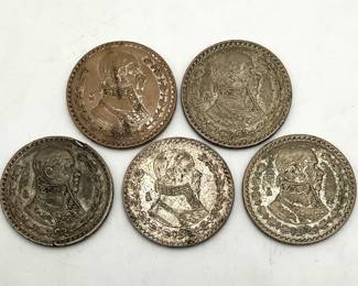 Mexico Silver Un Pesos