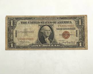 1935-A Hawaii WWII Emergency Issue Note