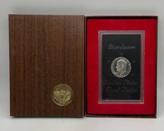 1971 "Brown Ike" Eisenhower Silver Dollar