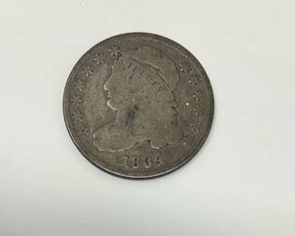 1834 Capped Bust Dime
