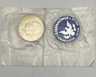 1971-S Uncirculated Eisenhower Silver Dollar