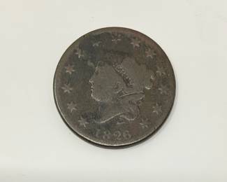 1826 Coronet Head Large Cent