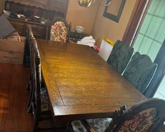 Jacobean Revival Oak Style