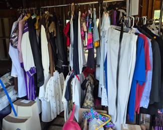 Halloween Costumes, and some clothing and shoes