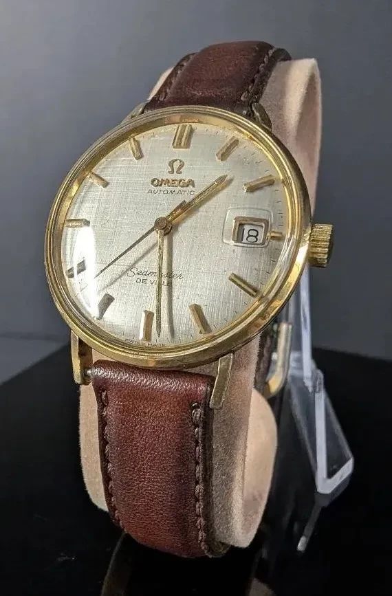 CL007 14K Gold Filled Omega Watch