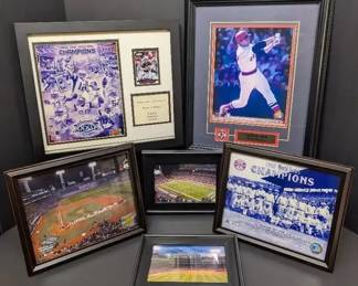 CL004 Boston Red Sox and Patriots Wall Art