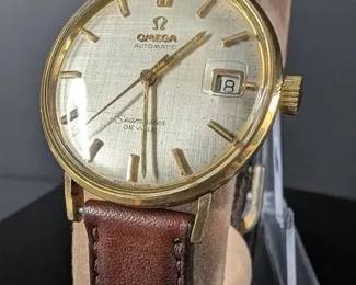 CL007 14K Gold Filled Omega Watch