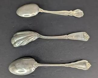 LR006 Sterling Silver Assorted Vintage Cutlery