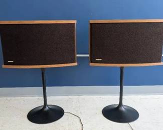 CL001 Bose Standing Speaker Pair Dark Brown