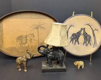 AM013 Elephant Themed Home Dcor