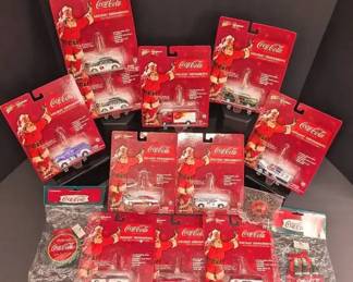 CL006 CocaCola Christmas Ornament Collection