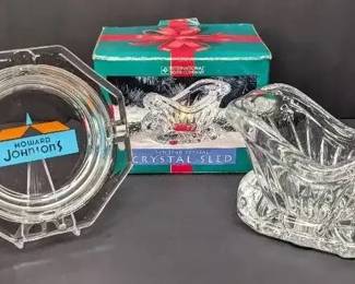 CL015 Glass Decor Pair
