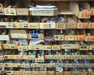 Sewing Notions (1,000's! The craft room will be fill a box by the price, come ready to dig!)