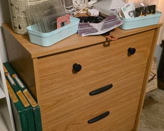 Various cabinets and drawer organizers 