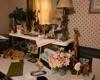 We're still filling tables full as we unbox. Vintage, collectibles, and more.