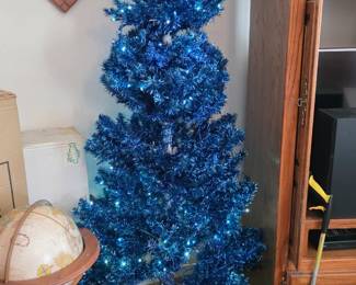 Blue Christmas Tree