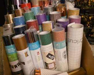 Cricut Vinyl Rolls & Sheets